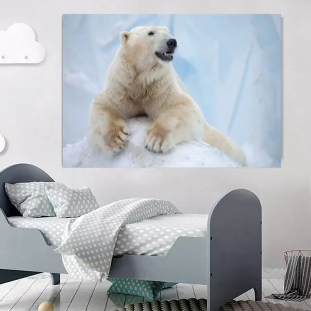 Art mural Canvas Ours Polaire