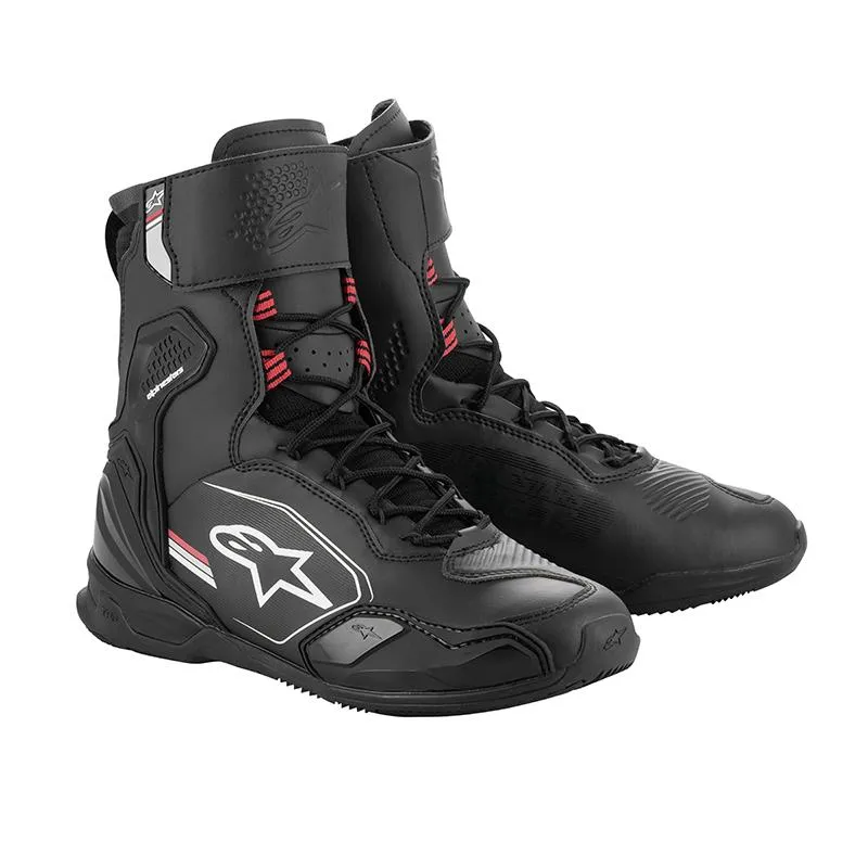 Baskets SUPERFASTER ALPINESTARS noir/gris/rouge - MAXXESS.FR, Baskets moto