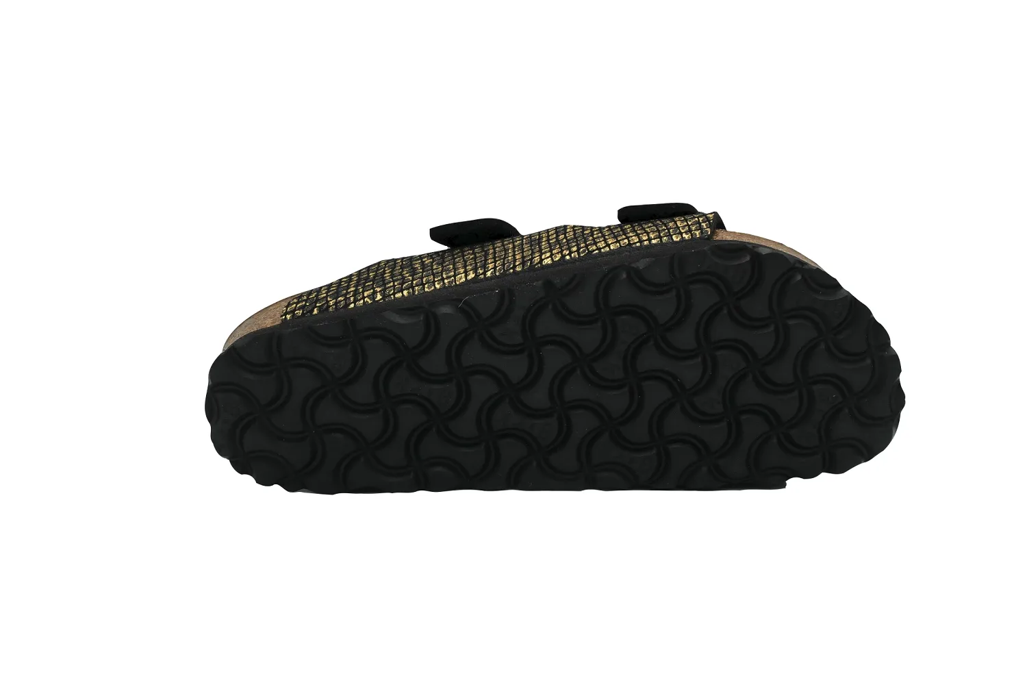 Birkenstock nu pieds sandale arizona bs phyton noir or noir or