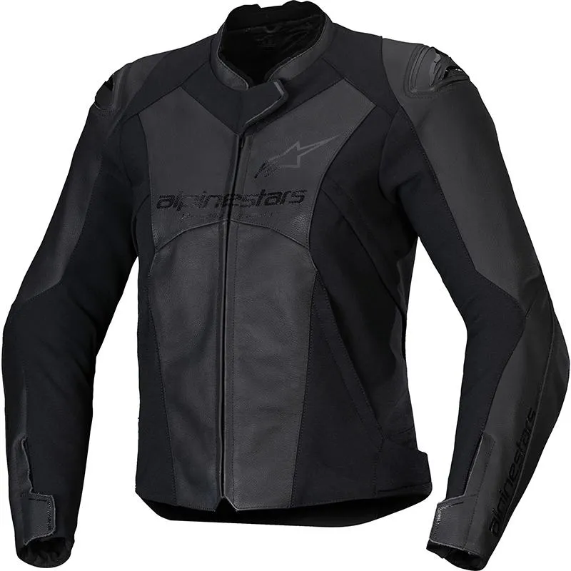 Blouson STELLA FASTER V3 ALPINESTARS noir - MAXXESS.FR, Blouson moto cuir