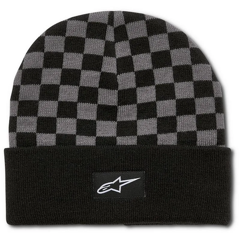 Bonnet CHECKERED CUFF ALPINESTARS - MAXXESS.FR, Casquettes et Bonnets