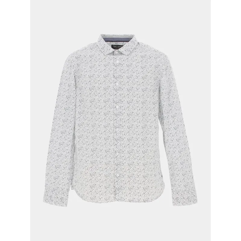 Chemise carton floral blanc homme - Teddy Smith | wimod