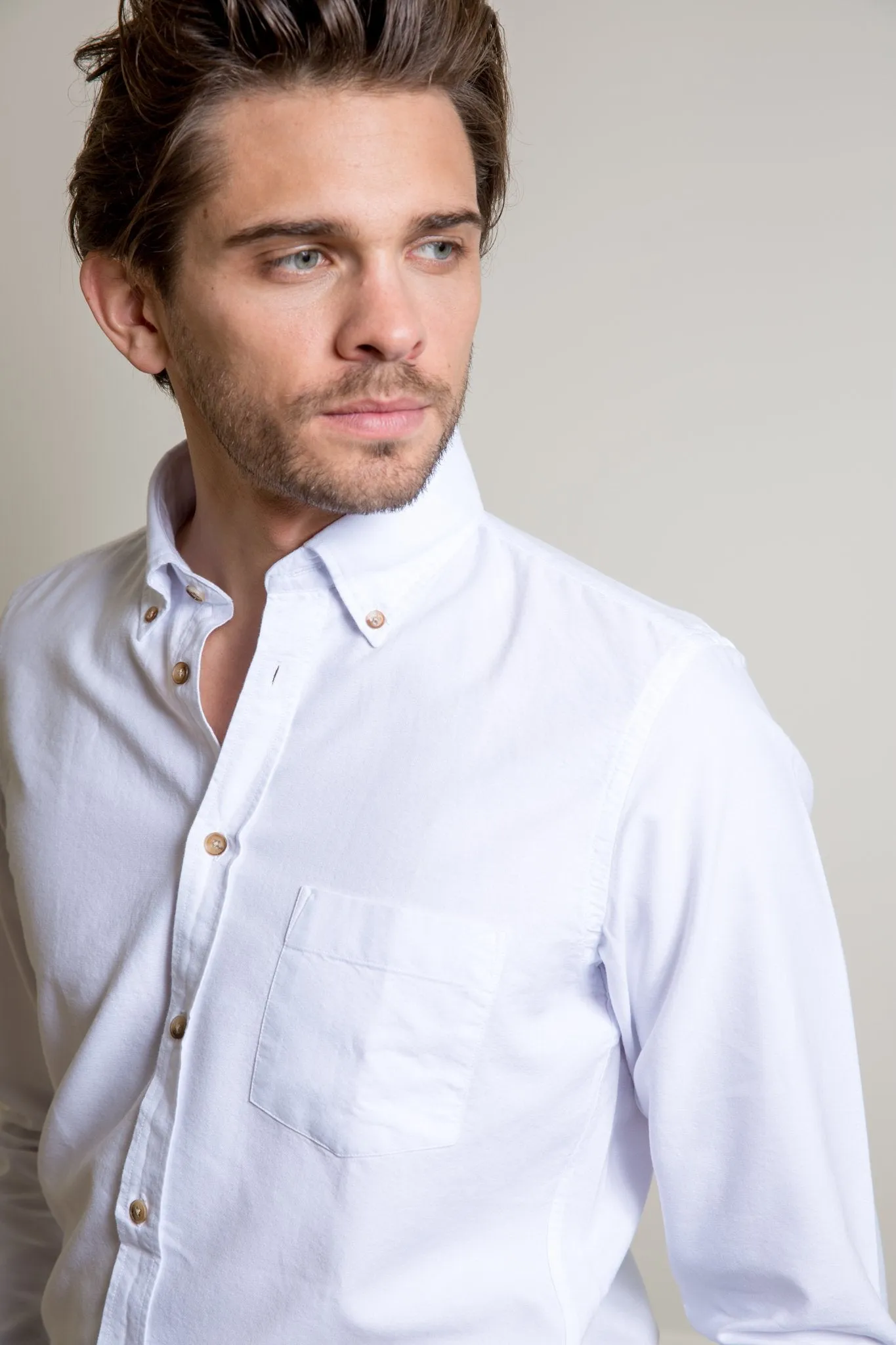 Chemise Clovis en coton Oxford