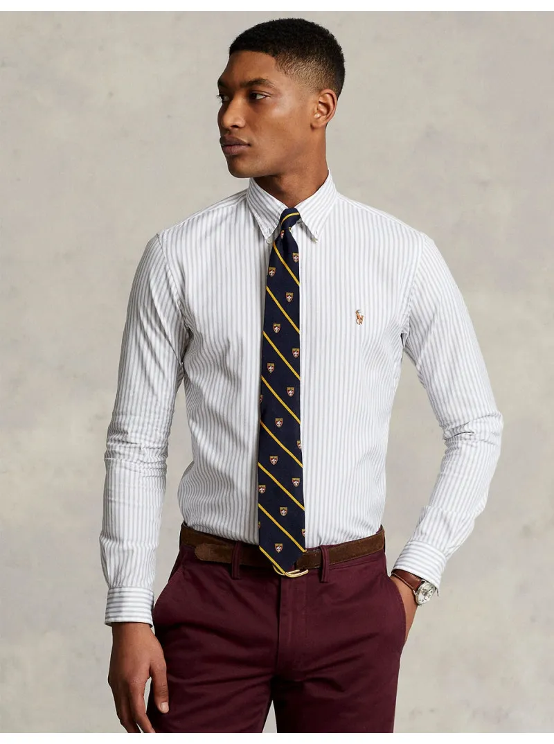 Chemise rayée coton oxford Polo Ralph Lauren