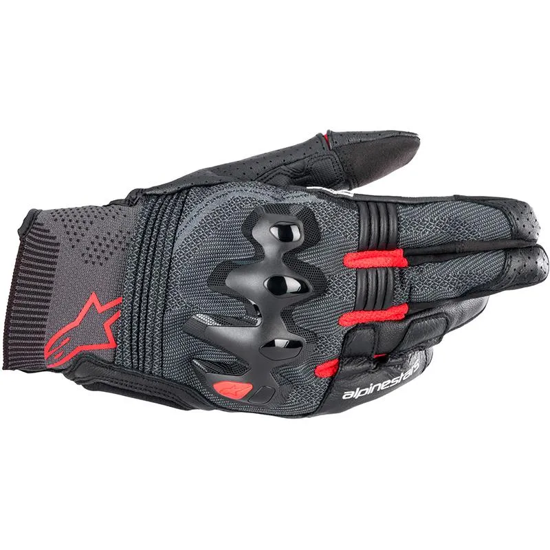 Gants MORPH SPORT ALPINESTARS noir rouge - MAXXESS.FR, Gants moto été