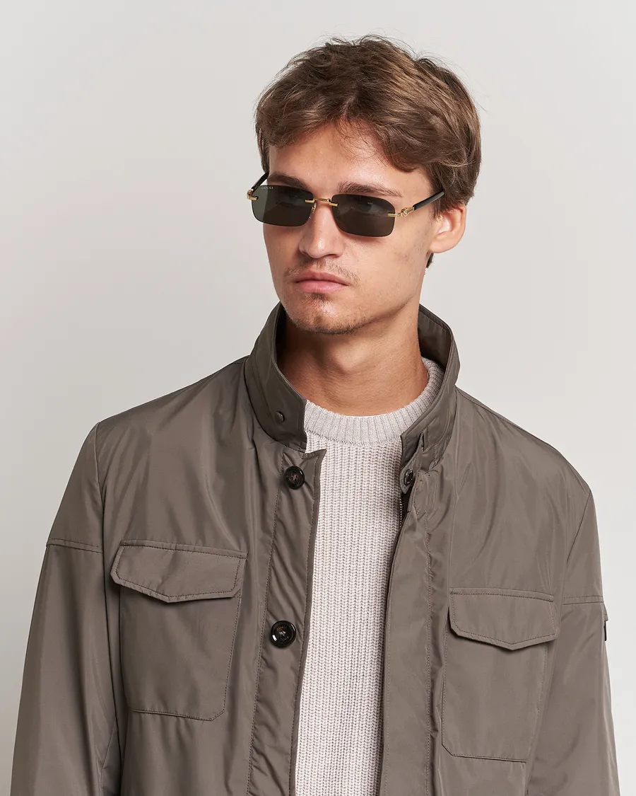 GG1221S Sunglasses Gold/Black