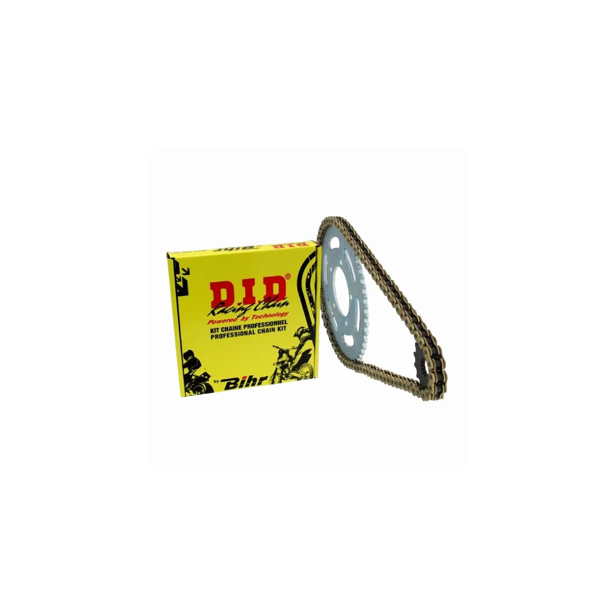 Kit chaine 520 acier DID - 660 XTZ Tenere 1991-1995