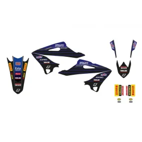 Kit déco BLACKBIRD Yamaha Factory Racing 22 - piecemotoquad