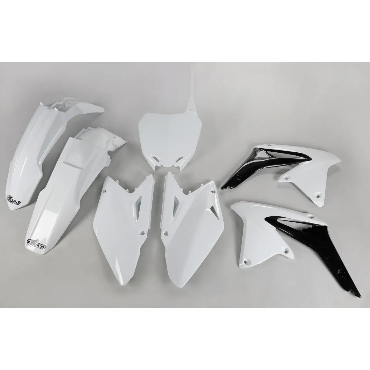 Kit Plastiques - Blanc - UFO Suzuki 450 RMZ 2008 -