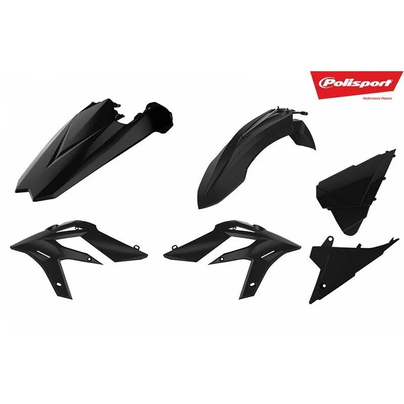 Kit plastiques polisport noir beta xtrainer - piecemotoquad.fr