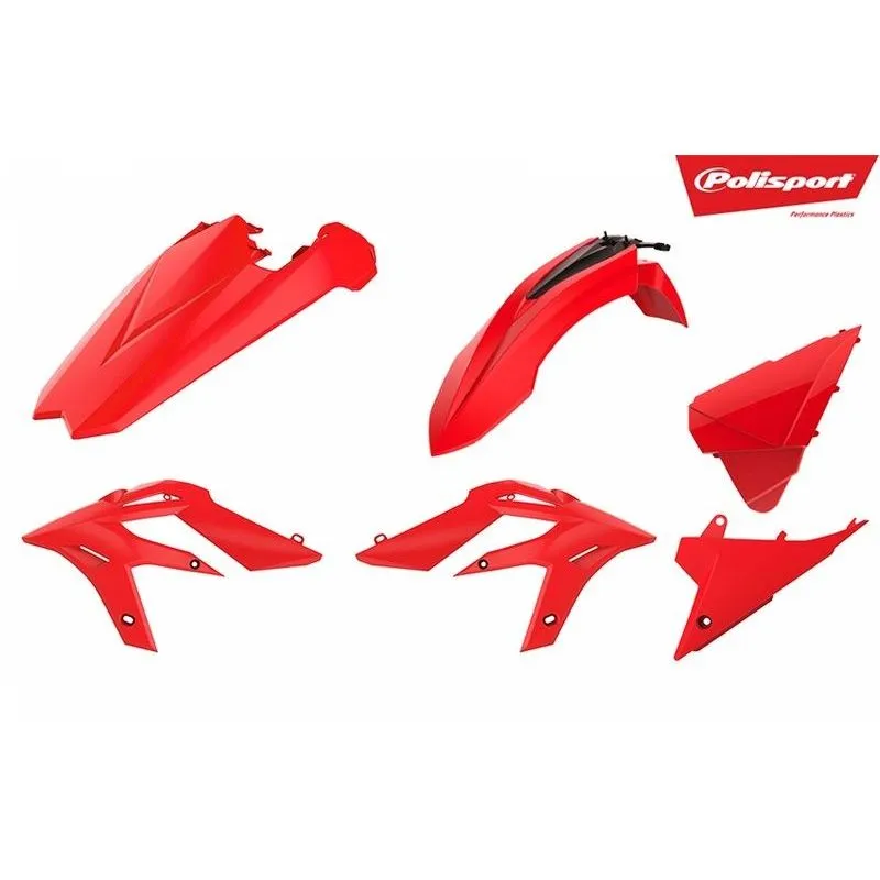 Kit plastiques polisport rouge beta xtrainer - piecemotoquad.fr