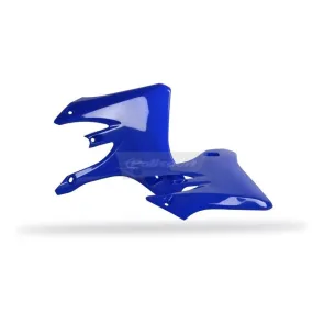 Ouïes de radiateur Polisport bleu Yamaha YZ250F/YZ450F - piecemotoquad.fr