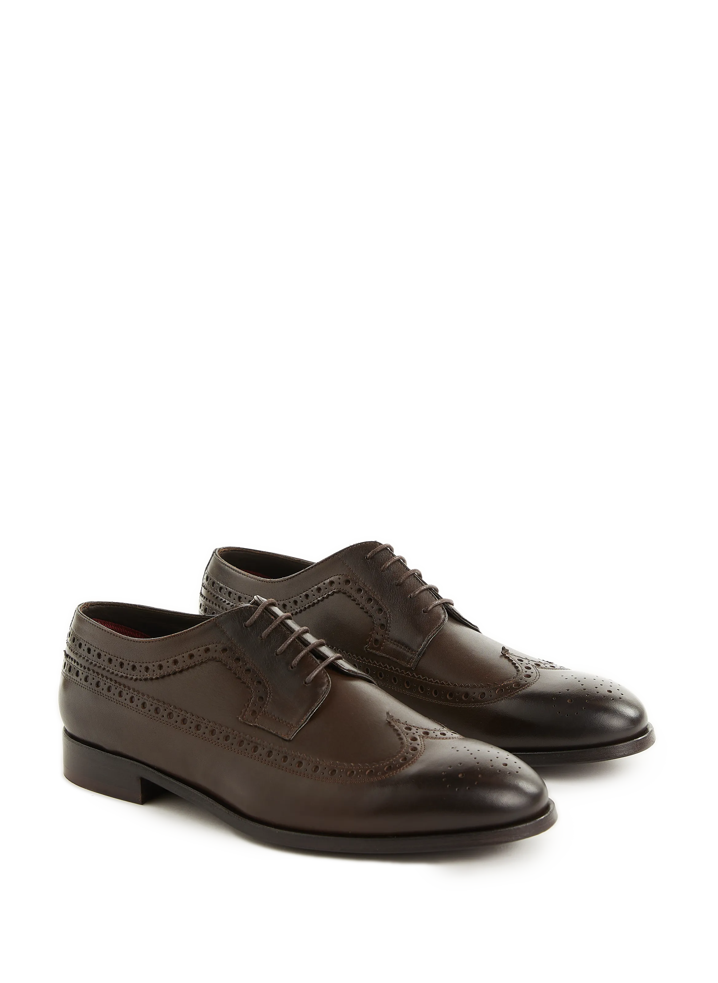 PAUL SMITH  Derbies en cuir - Marron