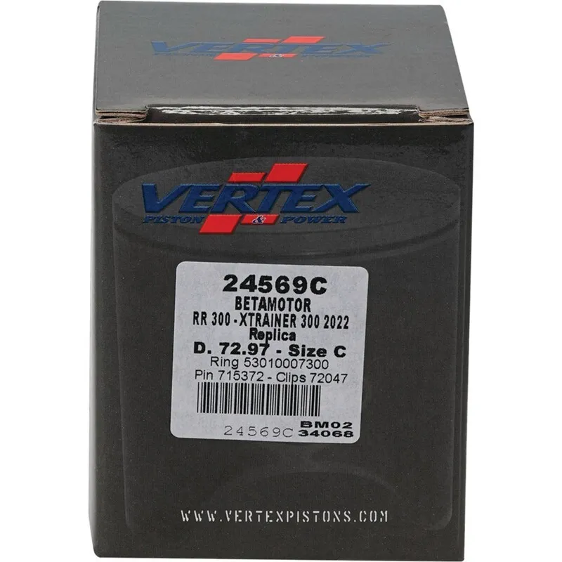 Piston coulé VERTEX Replica - 24569C - piecemotoquad
