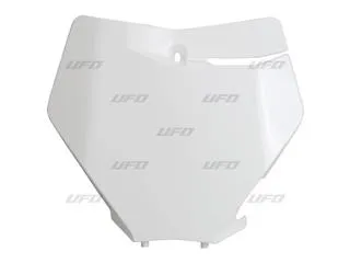 Plaque numéro frontale UFO blanc KTM SX/SX-F