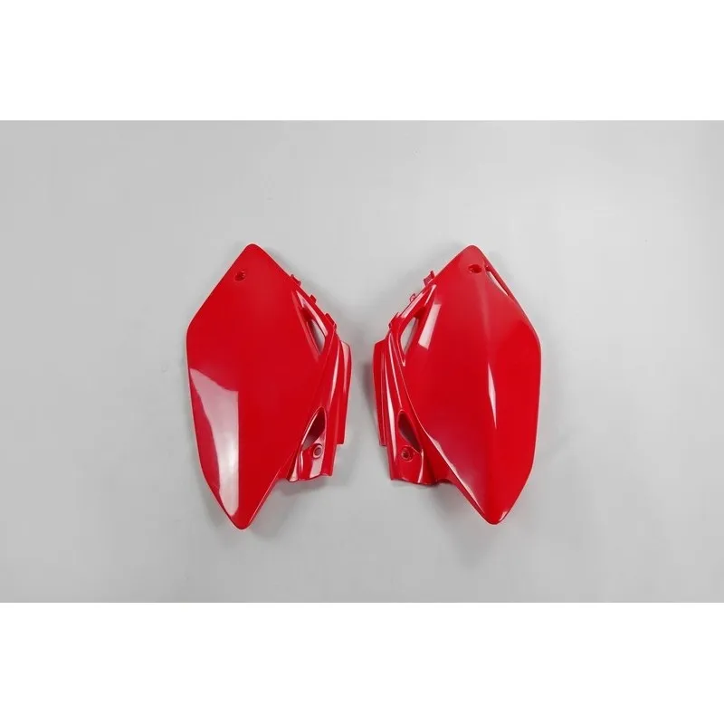 Plaques latérales UFO rouge Honda CRF 450 R - piecemotoquad