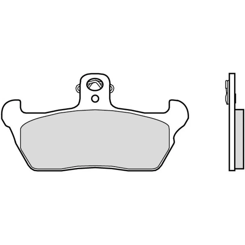 Plaquettes de frein BREMBO 07BB1606 carbone céramique