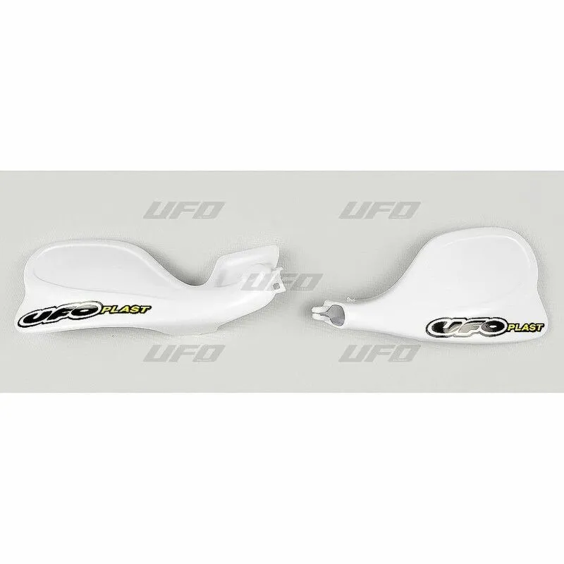 Protège-mains UFO blanc Yamaha - piecemotoquad