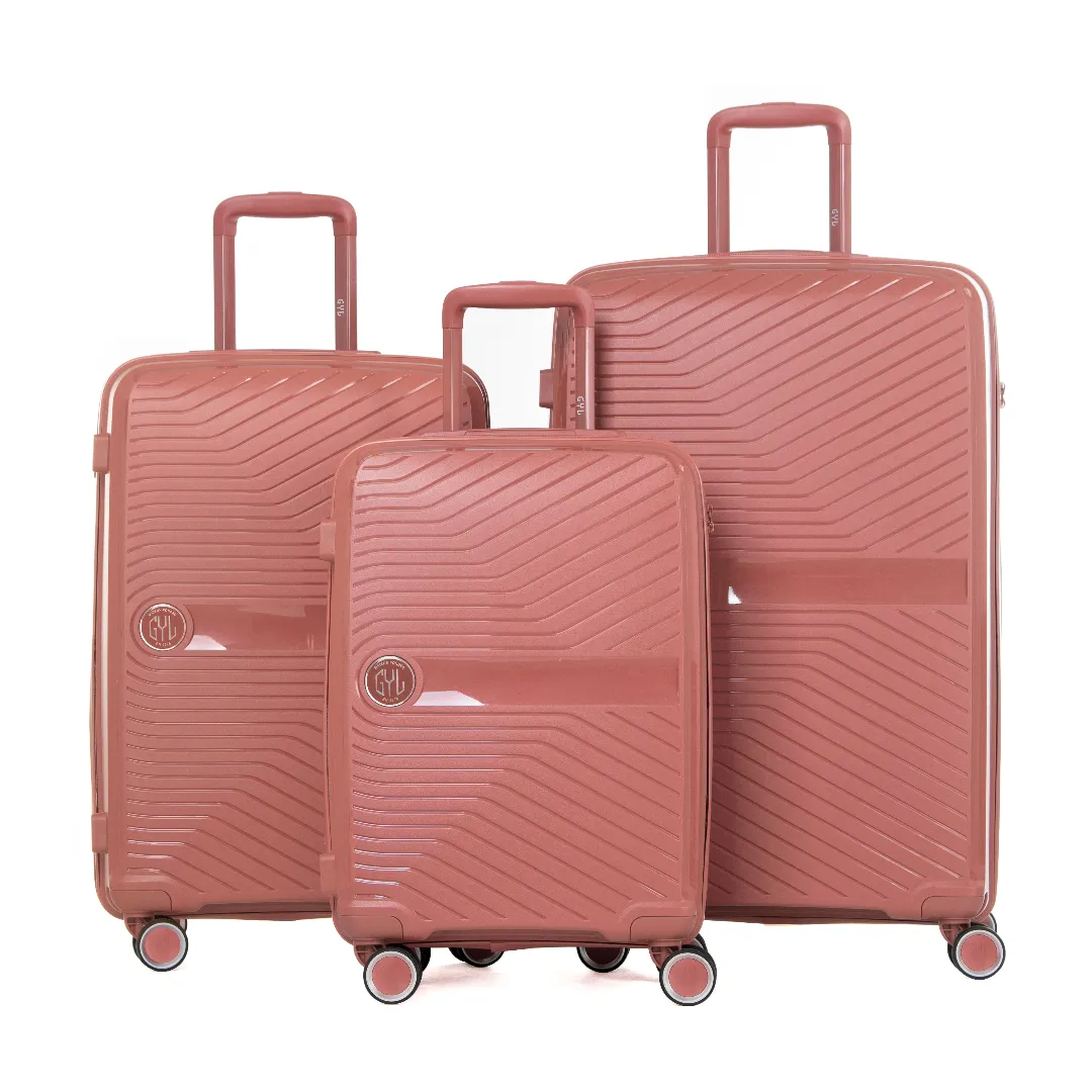Set de 3 Valises Pink Gold PP5