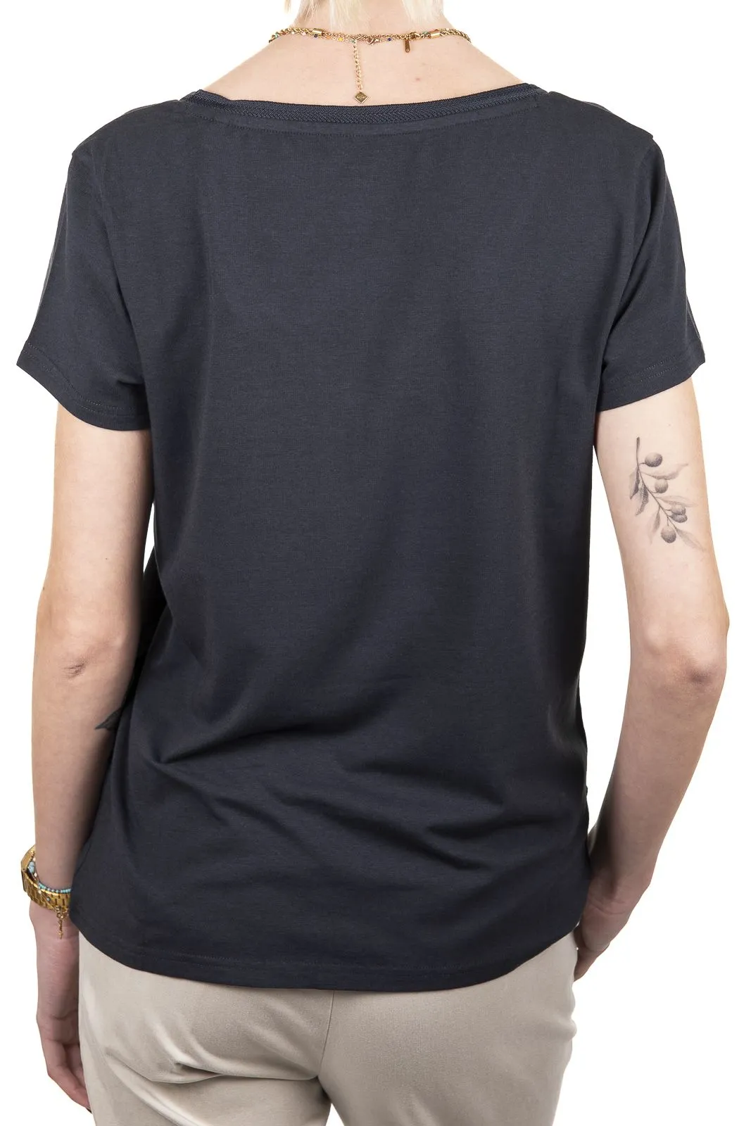 Tee Shirt TEDDY SMITH MIA Dark Navy